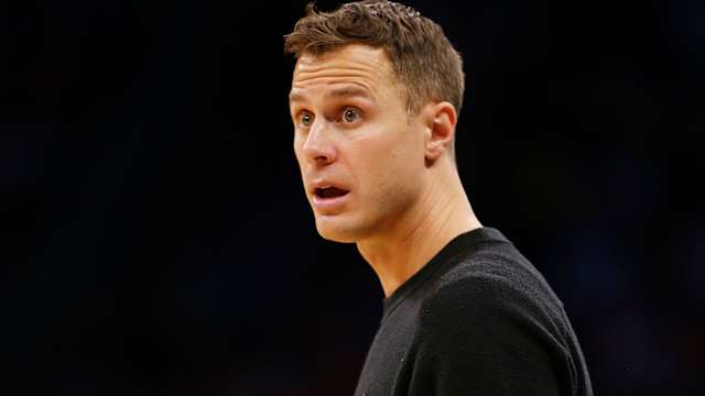 Duke basketball head coach Jon Scheyer